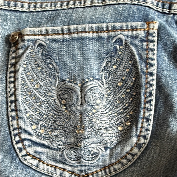 Harley-Davidson Women's Denim Flare Jeans - Picture 3 of 5